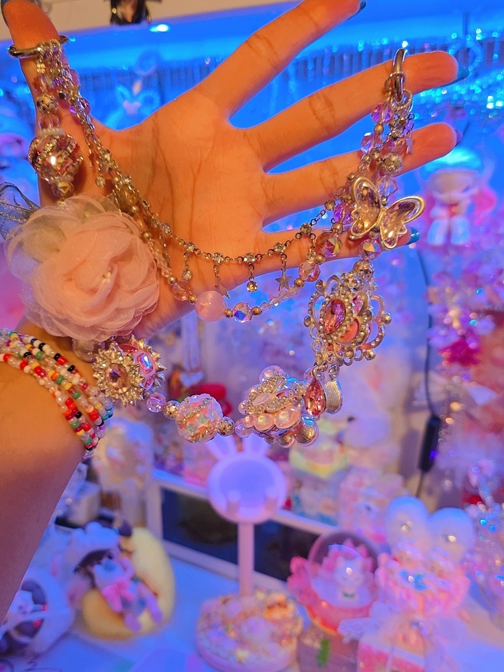 Flower Bag Chain